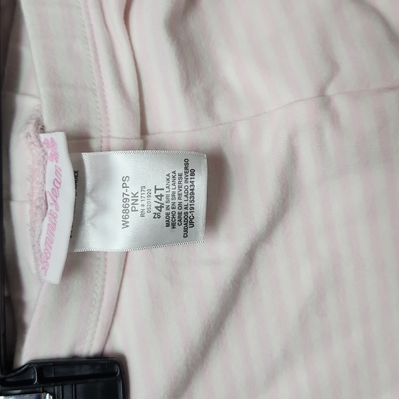 Bonnie Jean, Football, Tutus and Touchdowns outfit, 4T, Pink, Gold, Striped - Picture 7 of 12